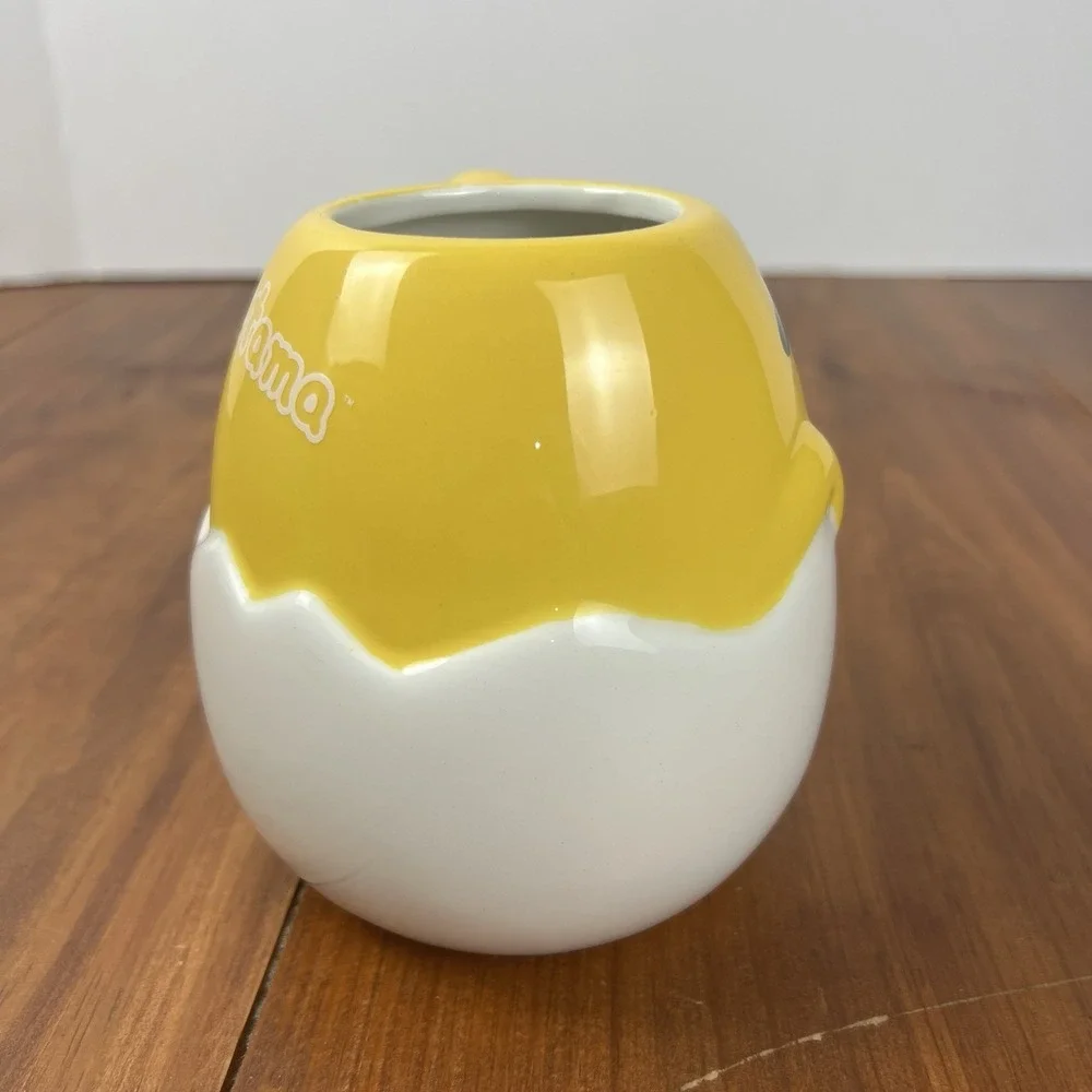 Sanrio Gudetama Lazy Egg Mug Cup 20oz Sculpted Silver Buffalo World Market